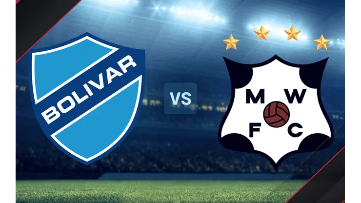 Bolivar vs. Montevideo Wanderers por la Copa Libertadores.