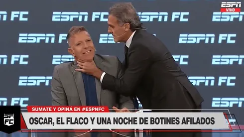 Video: Ruggeri actuó una de sus anécdotas más violentas y agarró del cuello a Fantino