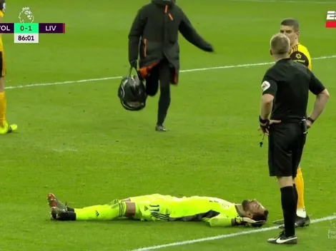 Video escalofriante: Rui Patricio chocó con un compañero y se fue en camilla