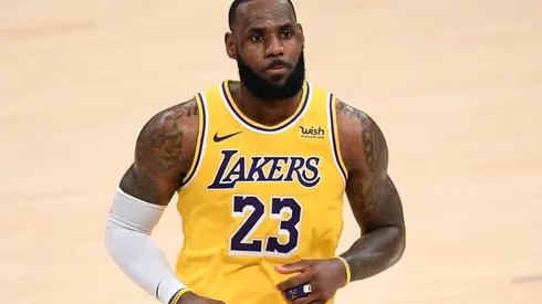 LeBron James de Los Angeles Lakers (Getty).