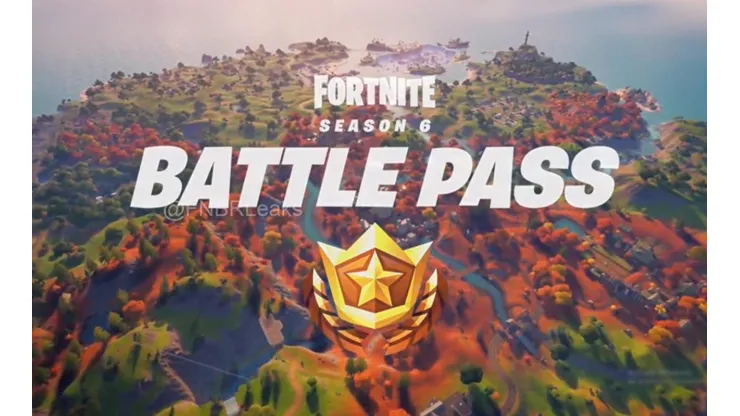 Primer vistazo al Pase de Batalla de la Temporada 6 de Fortnite Capítulo 2