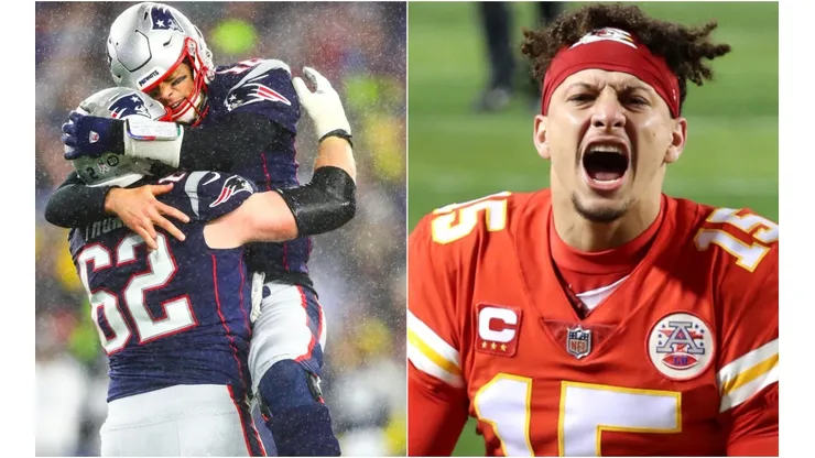 El protector de Tom Brady ahora será el de Patrick Mahomes (Foto: Getty)