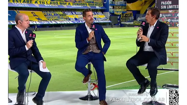 Video: el comentario de Riquelme sobre River que se escuchó en plena transmisión