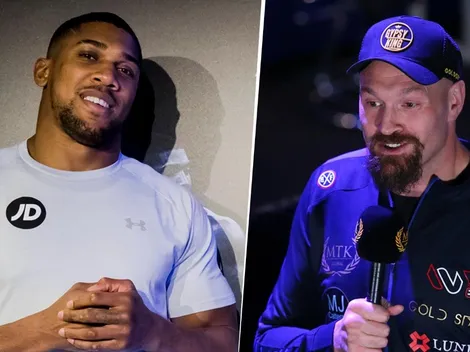 ¡Por fin! Anthony Joshua y Tyson Fury firmaron el acuerdo que todos estaban esperando