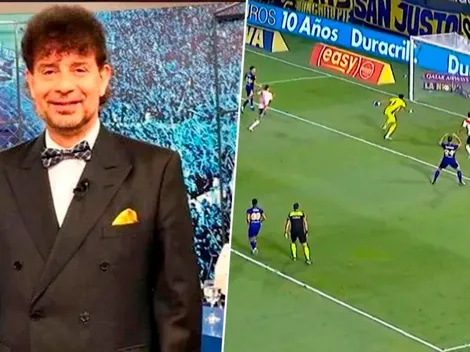 Relato: Mollo casi se nos va en vivo con la jugada más milagrosa del Superclásico