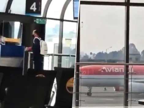 Expulsado y varado en Medellín: A Teófilo Gutiérrez lo dejó el avión