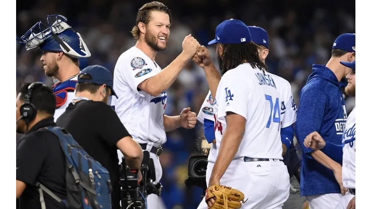 Clayton Kershaw y Kenley Jansen