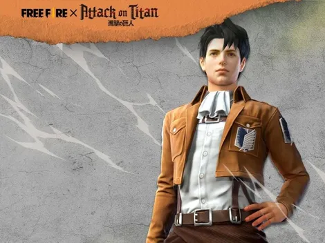 Free Fire x Attack on Titans: ¿Cómo conseguir la skin de Levi Ackerman?