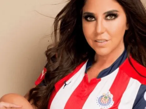 Mariana Zacarías pagó apuesta con festejo de Henry Martín y Cuau