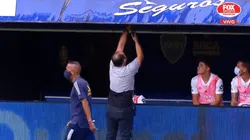 El momento de la discordia en la Bombonera.