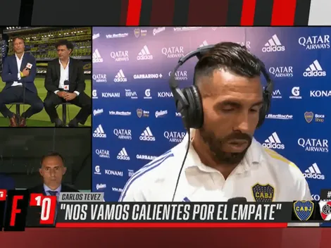 Tevez, polémico: "Veía nervioso a River, no nos hacían diferencia"