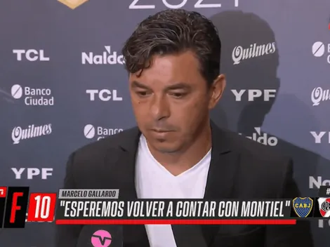 Gallardo, luego del empate: "Nos sienta bien la Bombonera"