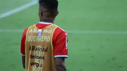 Paolo Guerrero fue convocado e ingresó a los 22' de la segunda parte.
