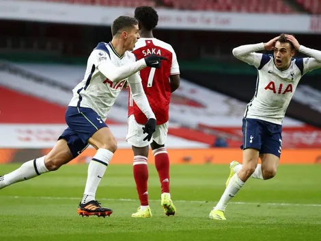 Cierren la Premier para siempre: golazo de rabona de Lamela ante Arsenal