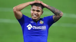 Juan Camilo Hernández será baja con el Getafe el resto de la temporada 20/21.