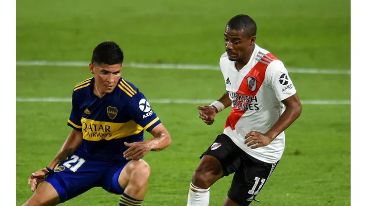 Jorman Campuzano y Nicolás De La Cruz, posibles titulares en el Superclásico (Imagen: Getty)