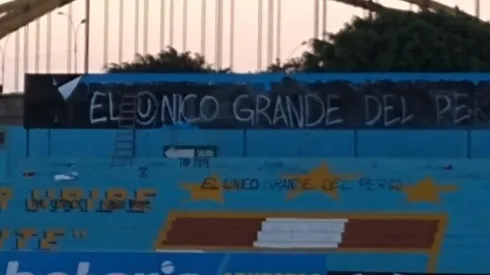 Pintas se hicieron horas antes del encuentro entre Universitario y Melgar.