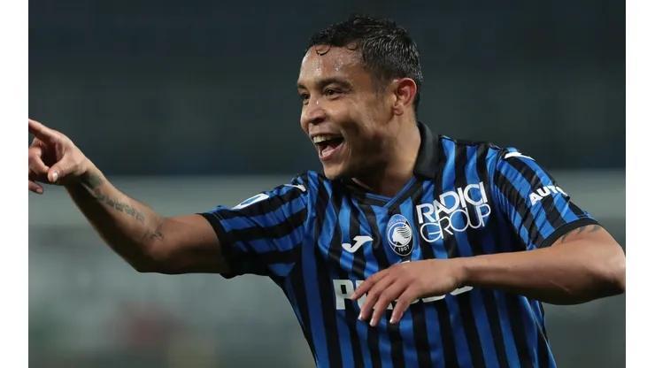 Luis Fernando Muriel, el delantero estrella del Atalanta en la Serie A de Italia.