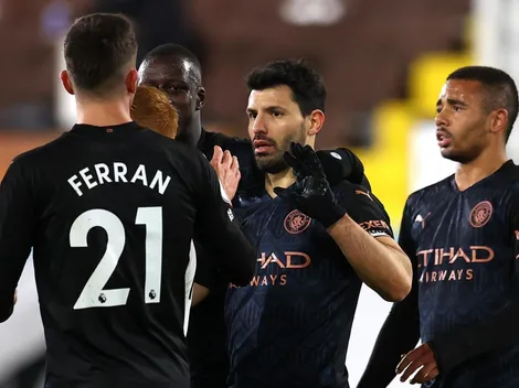 Es casi campeón: con el regreso goleador de Agüero, Manchester City barrió a Fulham