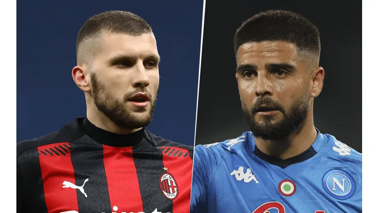 Milan vs. Napoli por la Serie A (Foto: Getty Images).