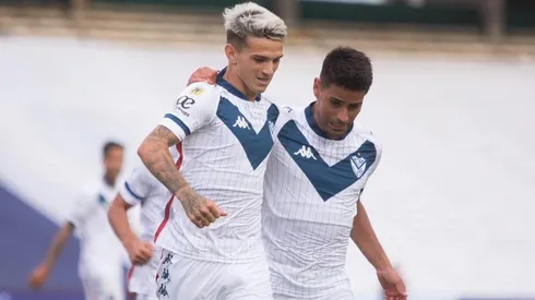 Así festejó su tanto Luca Orellano.