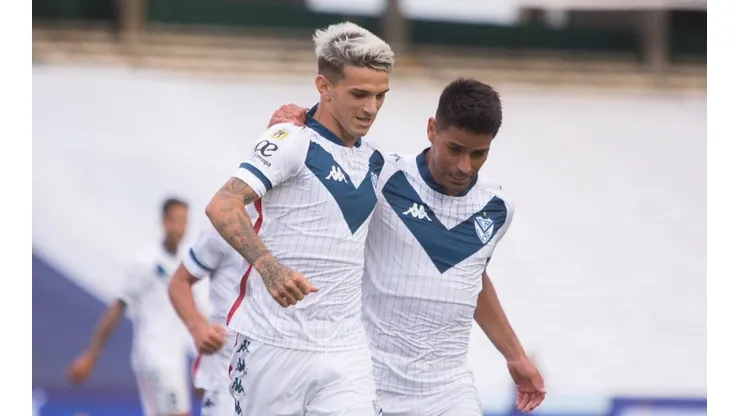 Así festejó su tanto Luca Orellano.