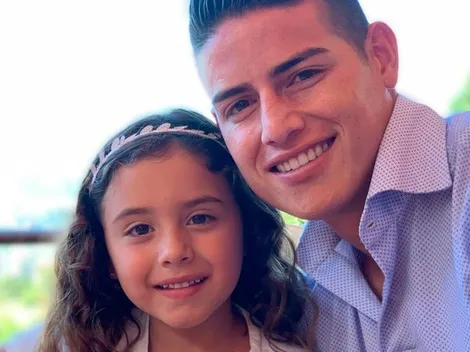 "No veo la hora de verte, hija": tierna imagen de James a su hija Salomé