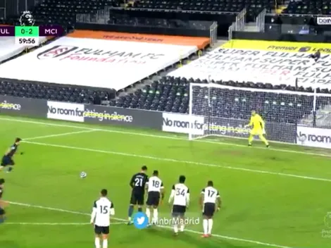 Video: Agüero volvió a ser titular en Manchester City y puso el tercero ante Fulham