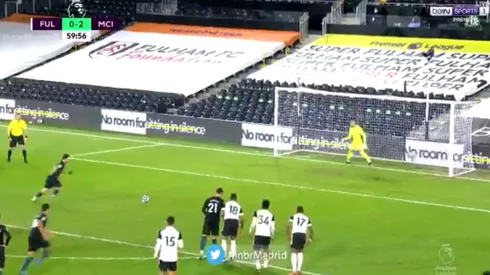 Video: Agüero volvió a ser titular en Manchester City y puso el tercero ante Fulham