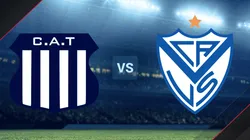 Talleres vs. Vélez por la Copa de la Liga Profesional.