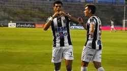 El festejo de Leonardo Sequeira.