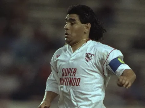 Subastaron por una fortuna el Porsche que usó Maradona cuando jugó en Sevilla
