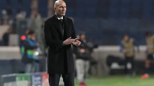 Zinedine Zidane, entrenador de Real Madrid.