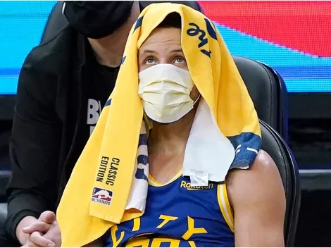 Curry le gritó a sus compañeros de los Warriors y opinó al respecto