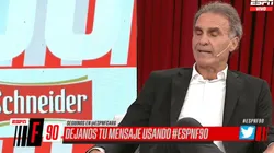 Oscar Ruggeri no dudó demasiado.