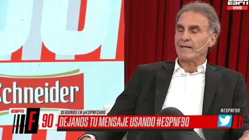 Oscar Ruggeri no dudó demasiado.