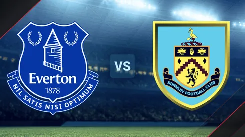Everton vs. Burnley por la Premier League.