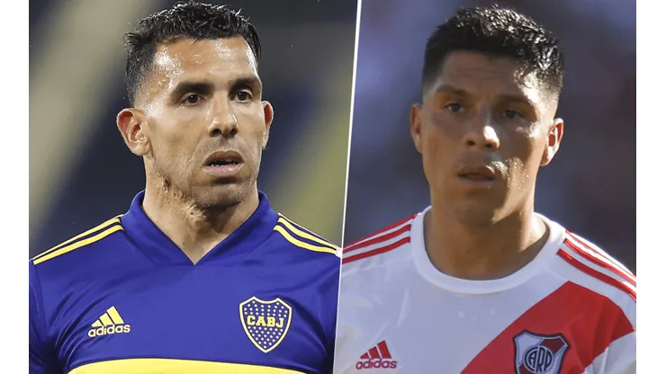 Boca vs. RIver por la Copa de la Liga Profesional (Foto: Getty Images).