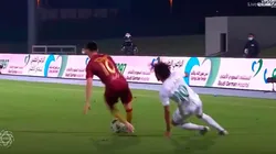 Video: el Pity Martínez pisó mal y se lesionó solo la rodilla