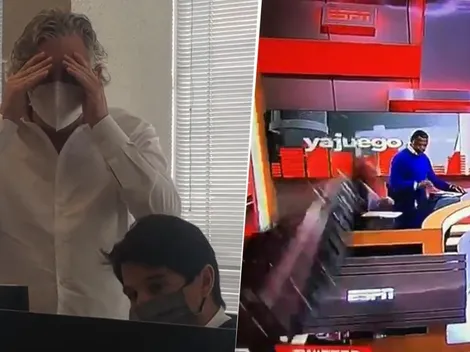 Viralísimo: video de la reacción de Josep Pedrerol al golpe de Carlos Orduz