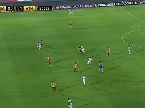 ¿Robo a Atlético Nacional? Le anularon un gol a Alvez en la Libertadores