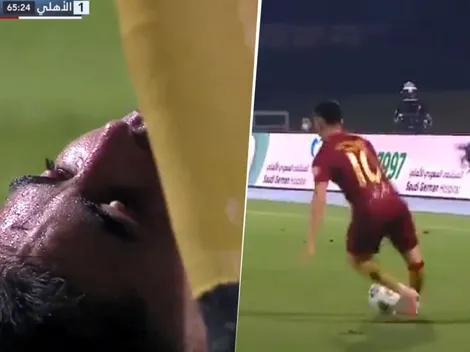 Duele verla: la fea lesión del Pity Martínez en Arabia Saudita