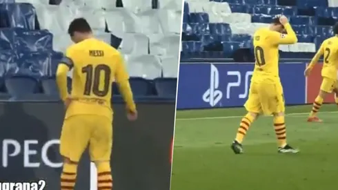 Lo que la TV no mostró: la reacción de Messi después de errar el penal