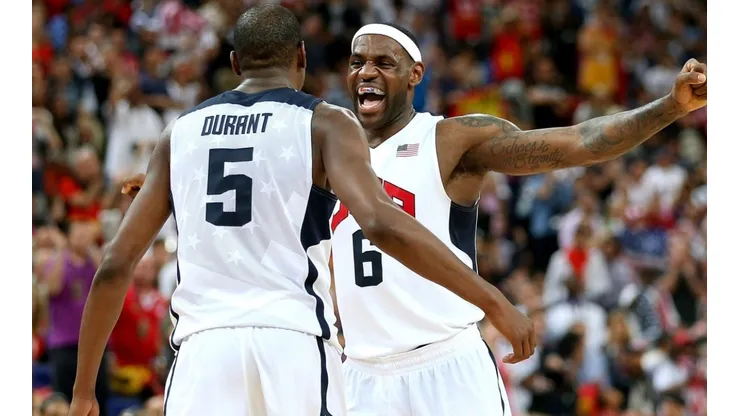 Kevin Durant y LeBron James