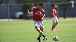 Paolo Guerrero se mostró entrenando este jueves.