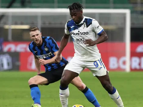 Alivio en Atalanta: Zapata está bien y es convocado para el duelo contra Spezia