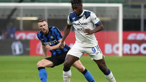 Duván Zapata se recuperó y estará presente en el próximo duelo del Atalanta en Serie A.