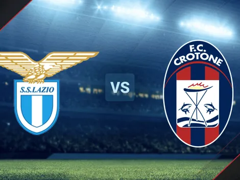 Qué canal transmite Lazio vs. Crotone por la Serie A