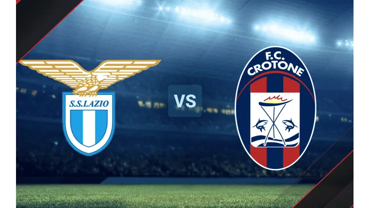 Lazio vs. Crotone por la Serie A.