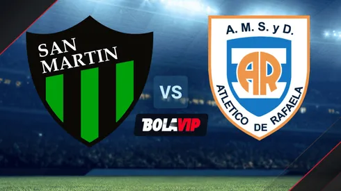 Cómo ver online San Martín de San Juan vs. Atlético Rafaela por la Primera Nacional
